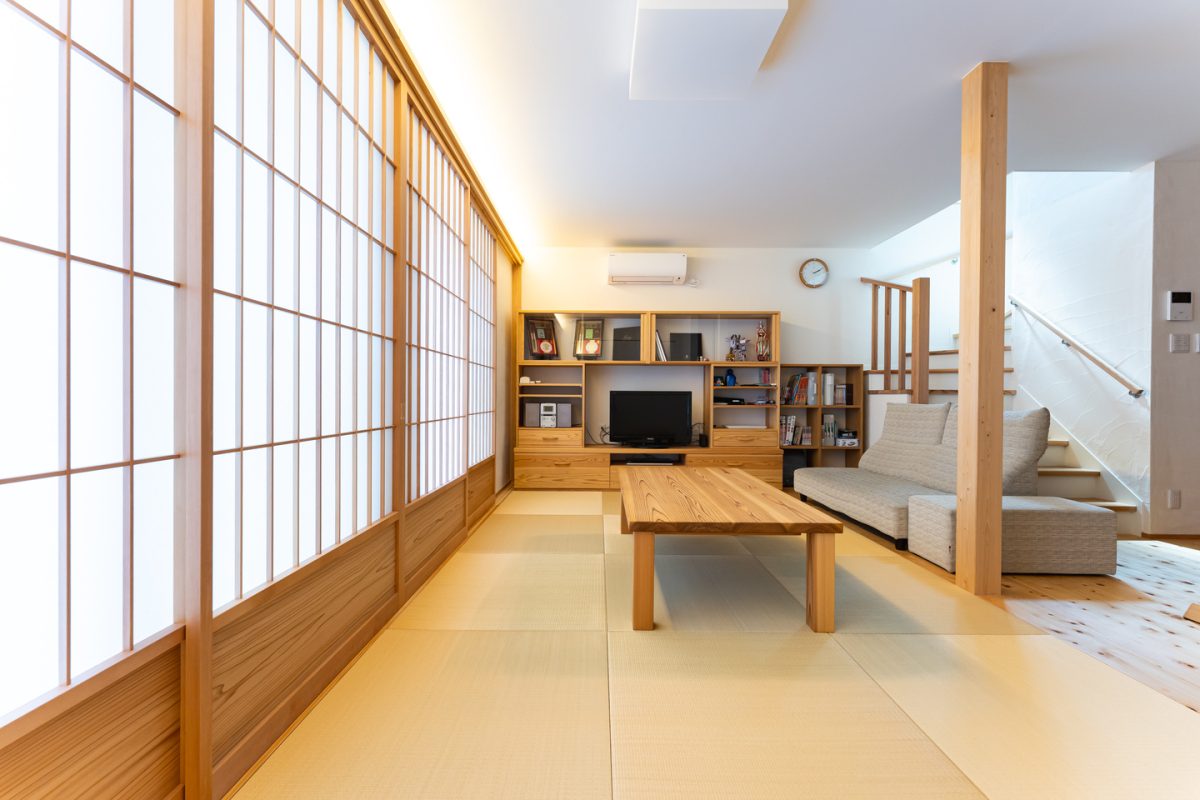 美しい障子と畳リビングのある和の暮らしがかなう家【建築工房和-nagomi-by株式会社和】