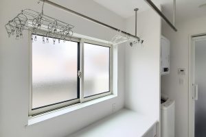 ランドリールーム　洗濯動線　家事動線